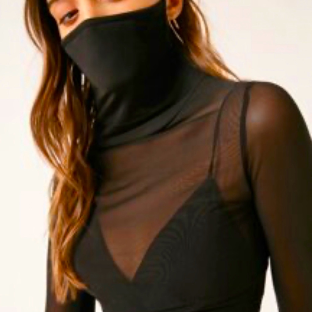 Sexy Top With A Built In Mask